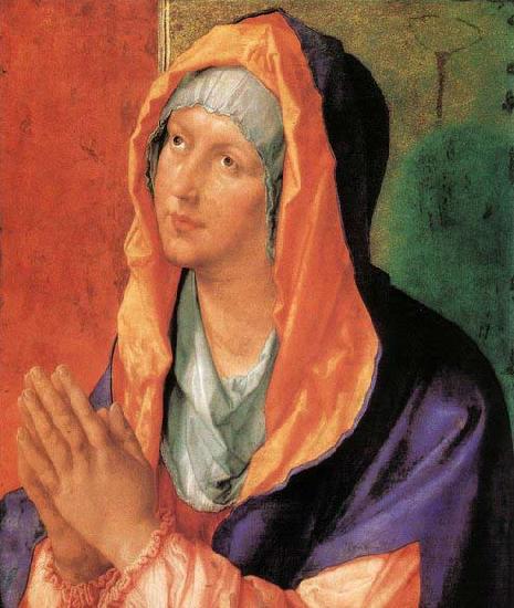  The Virgin Mary in Prayer